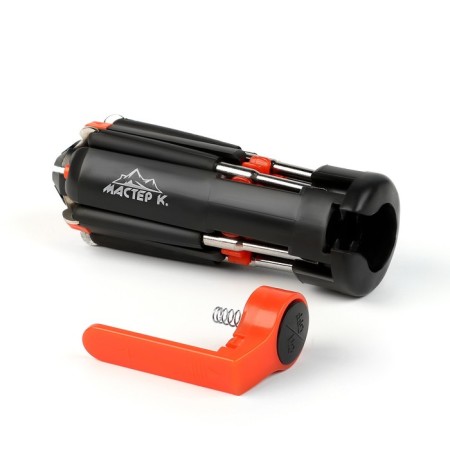 The lantern is multifunctional, multitul 8 in 1 "Master for all hands", 6led, 7 screwdrivers, 4x10 cm-6