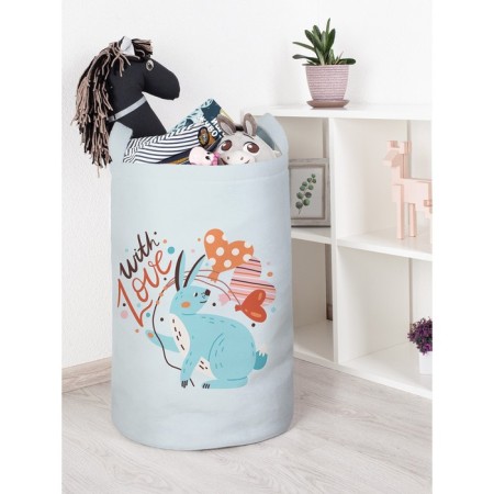 Toy basket "With love, size 40x60 cm