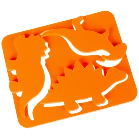 Developing set of stickers for playing in the Dinosaurian bath, 5 elements-12