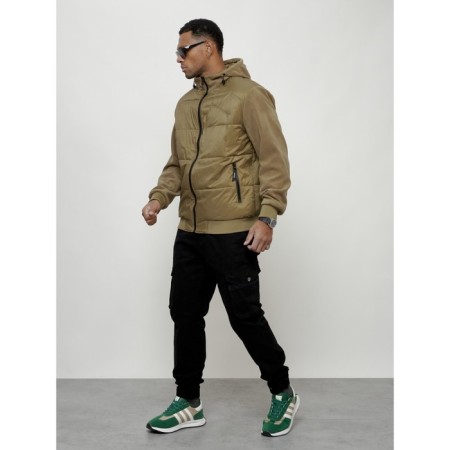 Sports male jacket, size 50, mustard color-8