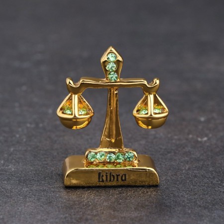 Сувенир знак зодиака "Весы", с кристаллами-1