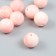 Plastic beads "Divorces. Pink" set 20 grams d = 1.6 cm