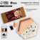 Set for creating a gypsum pan with "hexagonal" paints