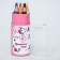 Colored pencils in a tube, 12 colors, trihedral, cats aristocrats