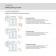 Roman curtain "Billy", size 160x175 cm, blue color