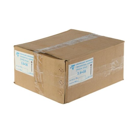 Self -tapping screws, 3.5x35 mm, oxide, large step, 15 kg-1