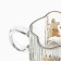 Glass mug "For you", 260 ml