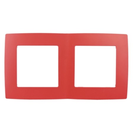The frame for the circuit breaker for 2 posts, era12, red