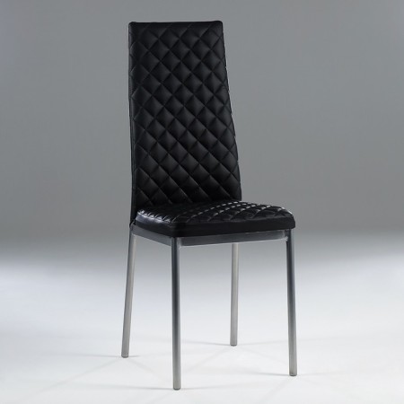 Stool "Bistro" (rhombus), black
