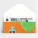 Formal Money envelope "Happy Birthday", dinosaur, 17.5 × 11 cm