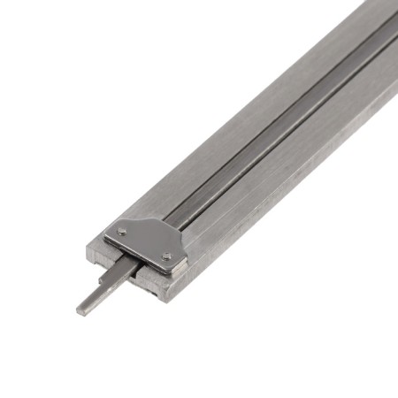 Electronic tundra of the pros, metal, with a depth meter, 150 mm-10