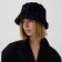 Panama winter minku, black color, rr 56-58