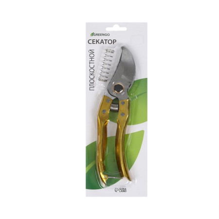 Planning coater, 8 "(20 cm), with metal handles, with a spare spring, Greengo-12
