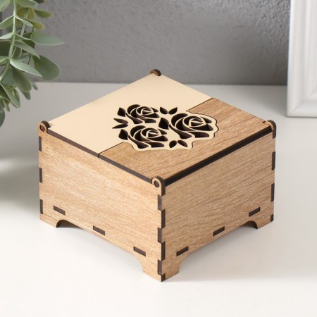 Combined "Roses" box 10.5x10x7 cm-1