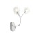 Sconces st. SL376.501.03. Demele. 3x2 W, G4 LED, 350 LM, 15x20 cm, white color