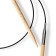 Circular knitting needles, bamboo, 5.5 mm/80cm, 1 pcs