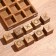 Game table "Crosses-nolics" 17x17 cm, manpower, steel