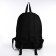 School backpack on lightning, 1 external pocket, gray/black color