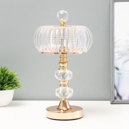 Table lamp sensory "Rendi" LED 3W 3000-6000K USB batter dimmer gold 15.5x15x30 cm 102220