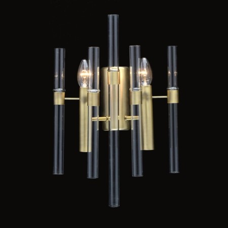 Bra "Algero", 2x40W E14, brass color-1