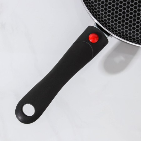Forever pan, d = 24 cm, removable handle, anti -stick coating, metallic color-3