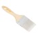 Brush flat MTX Euro 83088, artificial bristles, wooden handle, 2.5 "