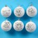 New Year's set for creativity. Christmas balls for coloring "New Year! Tale time ", 6 pcs, d = 7cm