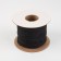 Non -woven ribbon, threaded, reinforced, 10 mm, 100 m, black color