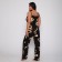 Female set (top/pants), black color, size 50