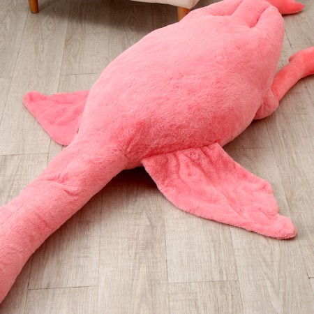 Soft toy "Flamingo", 190 cm, pink color-2