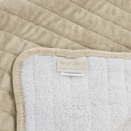 Liberty blanket, size 220x240 cm, beige color-3