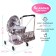 The stroller is universal for dolls, with a bag, with a basket, a metal frame