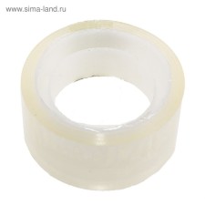 A set of 6 pieces, adhesive tape, 24 mm x 10 m, transparent