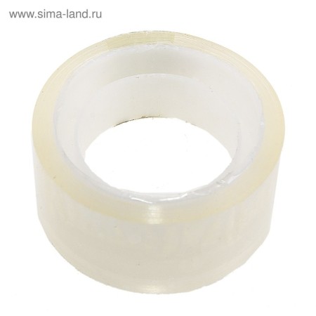 A set of 6 pieces, adhesive tape, 24 mm x 10 m, transparent