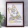 Photo frame plastic L-3 21x30 cm walnut (plastic screen)