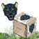 Ewa wooden puzzle, black panther, 21 × 19 cm, puzzle