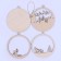 New Year's blanks for creativity. Wooden suspension "New Year! Night city"