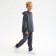 Costume for a boy (sweatshirt, trousers) minku: casual collection graphite color, height 104