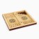 Board game 3 in 1 "Mosaic": chess, backgammon, checkers, board wood 40 x 40 cm
