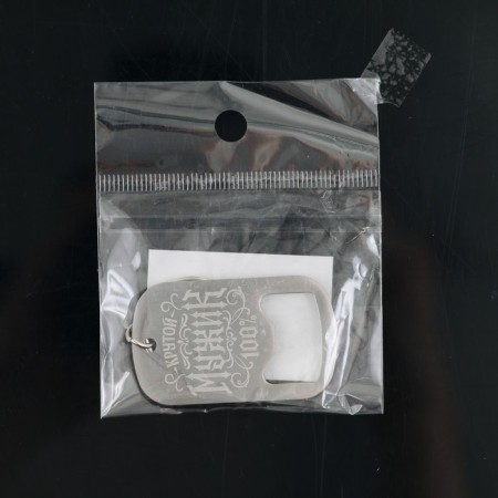 Key keychain opener "Cool man", 3.1 x 5 cm-4