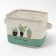 Textile basket "Flower store", 20.5x16 x14.5 cm