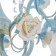 Lyana chandelier 5he27 40w Blue 45x45x40-90 cm Bayerlux