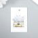 Tag "Flowers in the box" 4x6 cm