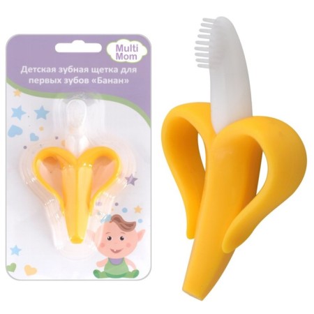 Children's toothbrush for the first teeth "Banana"
