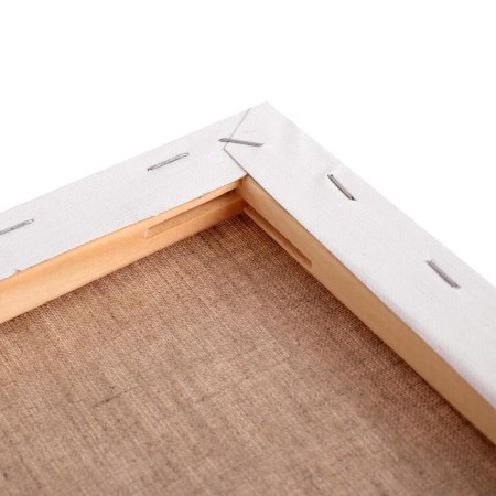 Set of canvases on a subframe, flax 100%, 4 pieces (25 × 35, 30 × 40, 40 × 50, 50 × 60 cm), medium -grained, 400 g/m2-6