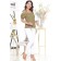 Blouse "Zhdana", size 50