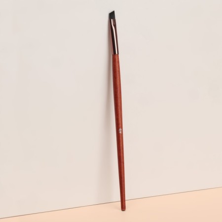 Brush Wood makeup, hard, beveled, 17 (+/- 1) cm, brown color/golden color-1