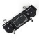 Board waist tourist, moisture protection, 52 x 13 cm, black