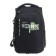 Youth backpack 42 x 31 x 22 cm, Grizzly, ergonomic back, laptop compartment, black/green