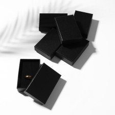 Gift box for the “minimum” set, 5*8cm, black color